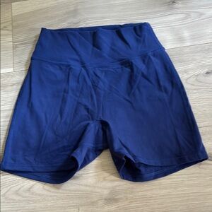 BuffBunny Blue Bike Shorts Athletic Comfort